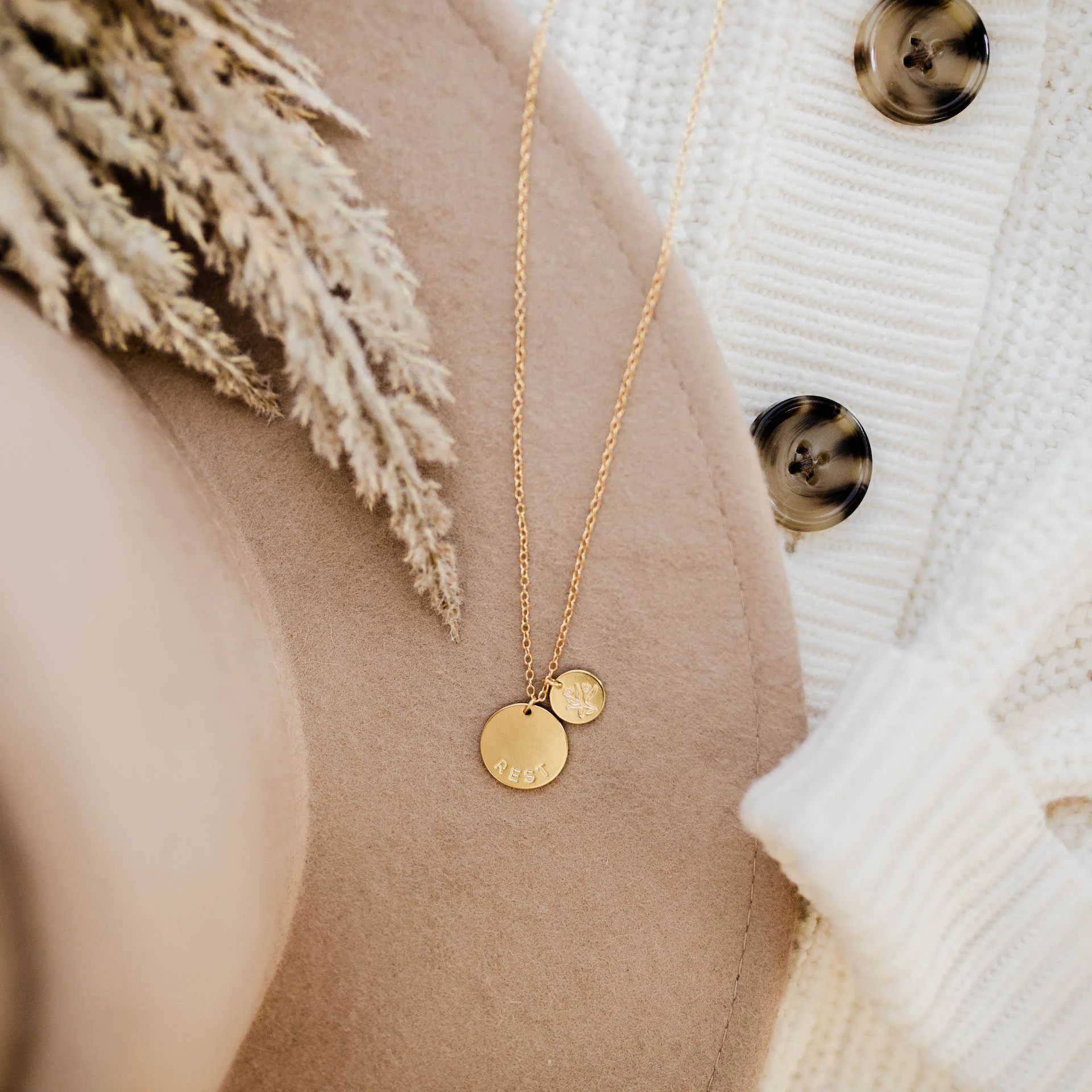 Rest for this Season Necklace | The Daily Grace Co.