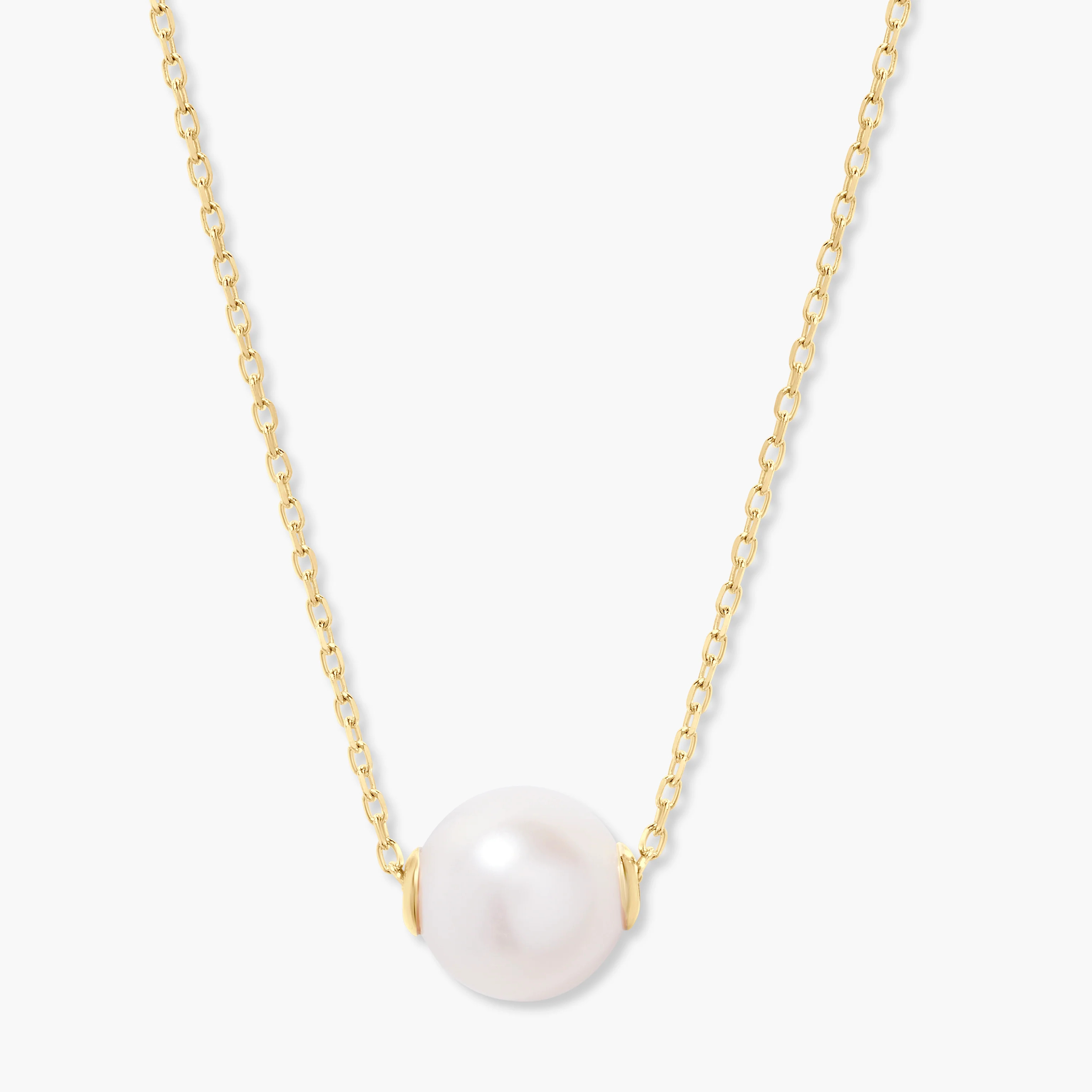 Selma 14K Gold Pearl Necklace | Brook and York