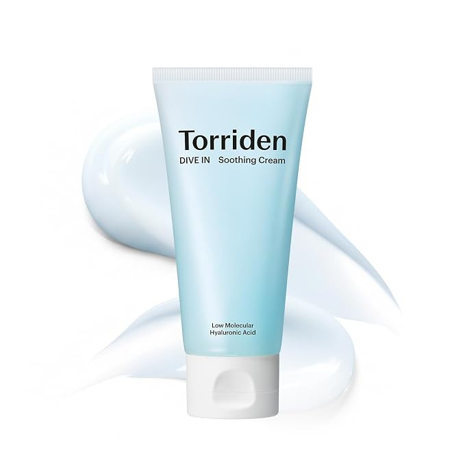 Torriden DIVE IN Hyaluronic Acid Soothing Cream Tube Type 100ml (3.38 fl. oz) | Revitalizing Faci... | Amazon (US)