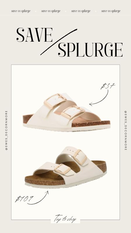 Save vs splurge on these neutral sandals perfect for all spring and summer  

#LTKfindsunder50 #LTKshoecrush #LTKstyletip