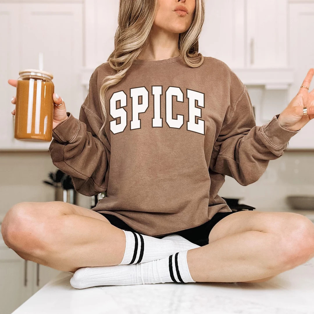 Pumpkin Spice Season Sweatshirt, Women's Fall Sweatshirt, Comfort Colors Shirt, Pumpkin Shirt, Fa... | Etsy (US)