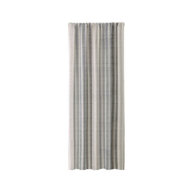 Carmelo Patterned Curtain Panel 50x108 + Reviews | Crate and Barrel | Crate & Barrel
