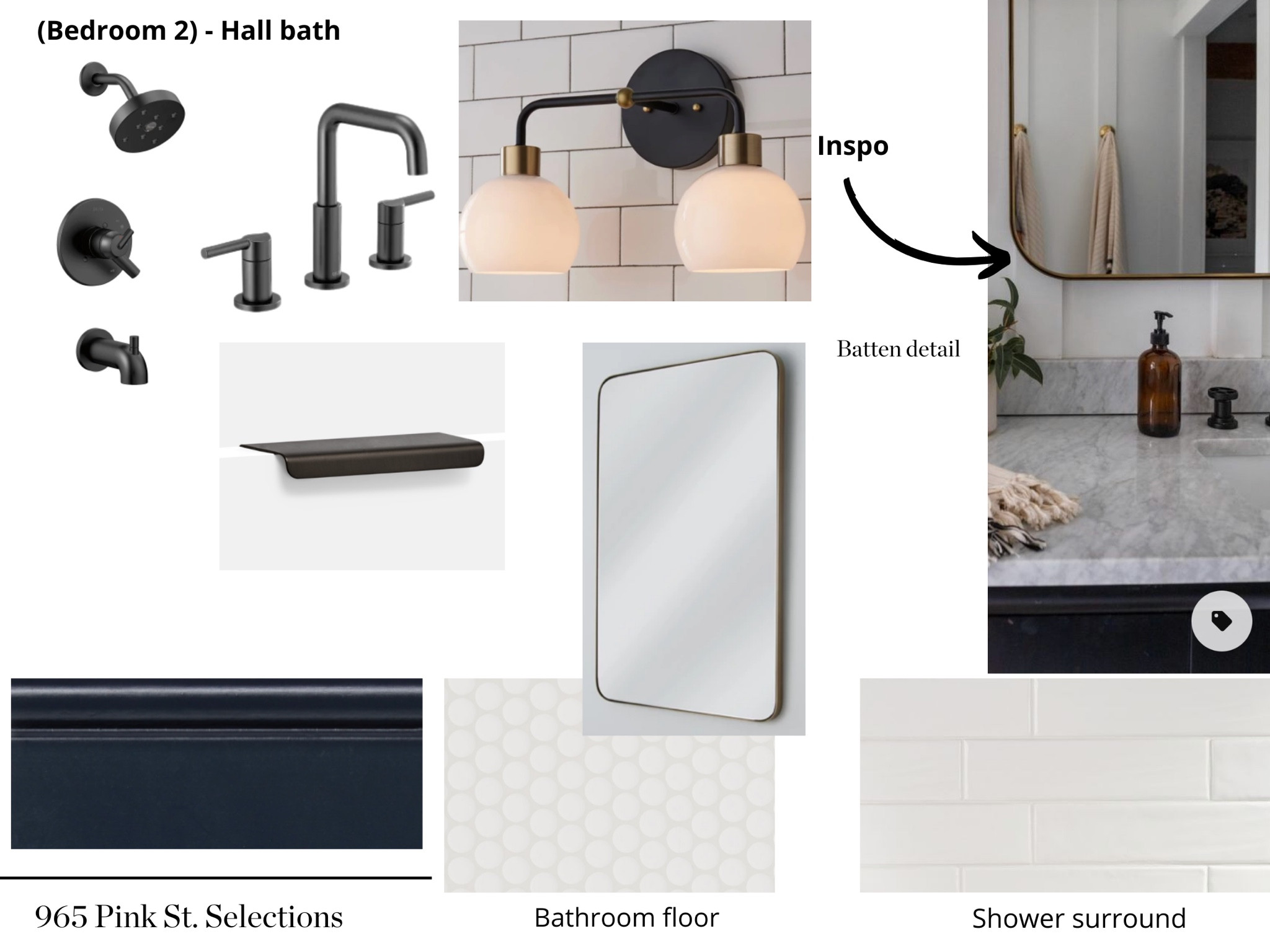 I love this bathroom look! The Delta Nicoli  faucet is such a high end look for such a great price and we love this young house love pendent light!

#LTKhome #LTKfindsunder50 #LTKfindsunder100