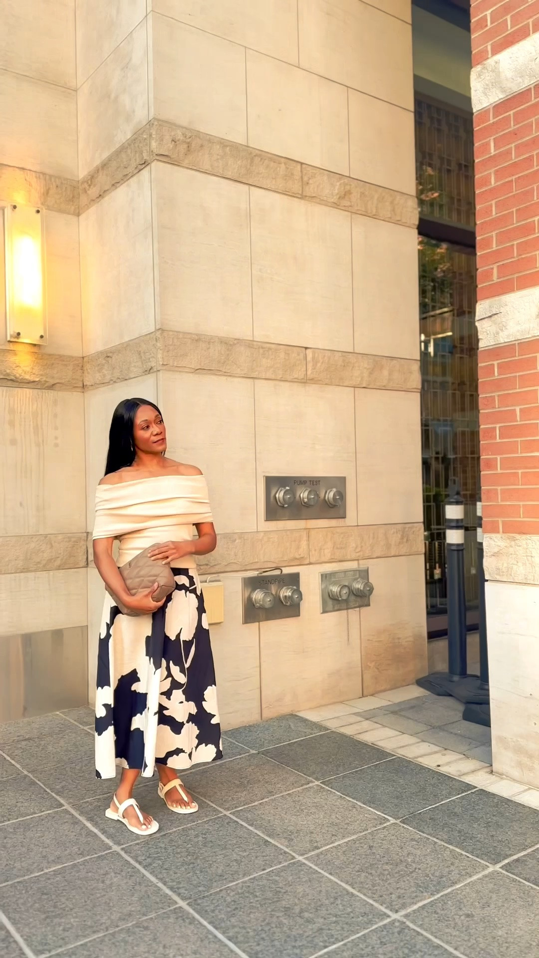 The thing I look most to during summer, is wearing a flowing midi skirt or dress with sandals. I’ve paired this cream knit off the shoulder top with a print midi skirt and white sandals; for the perfect summer look. This YSL pouch holds a ton! Linked similar ones below. 


Summer outfit, midi skirt outfit, spring outfit, white sandals, comfortable sandals, flat sandals, date night outfit, vacation outfit, resort wear, how to style, what to wear.

#LTKsummer #LTKdatenight #LTKtravel