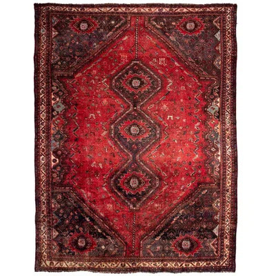 Begie One-of-a-Kind 7'4" x 10'2" 1970s Area Rug in Red/Black | Wayfair North America