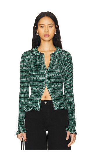 Caught A Feeling Cardi in Green Combo | Revolve Clothing (Global)