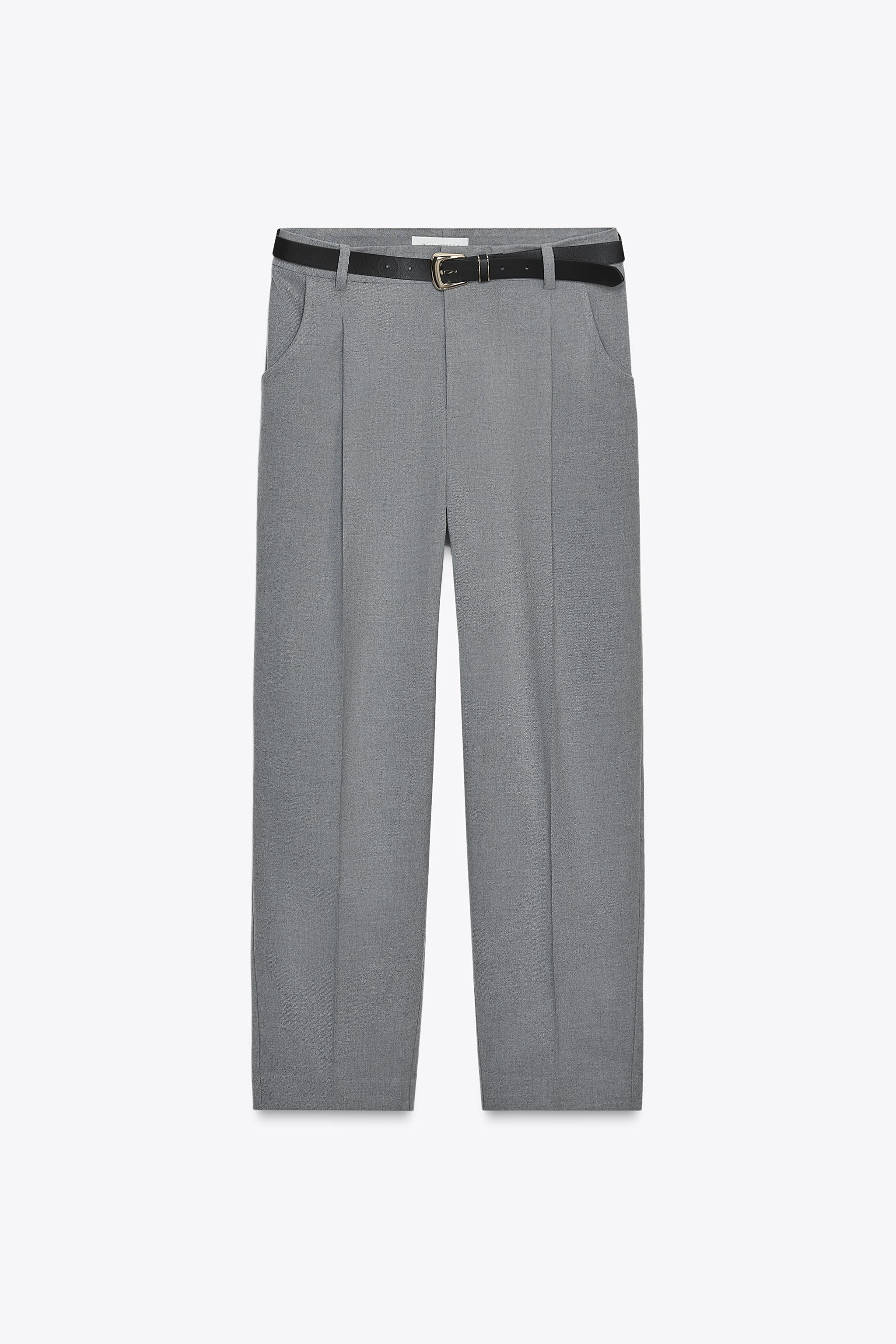TROUSERS WITH BELT | Zara US