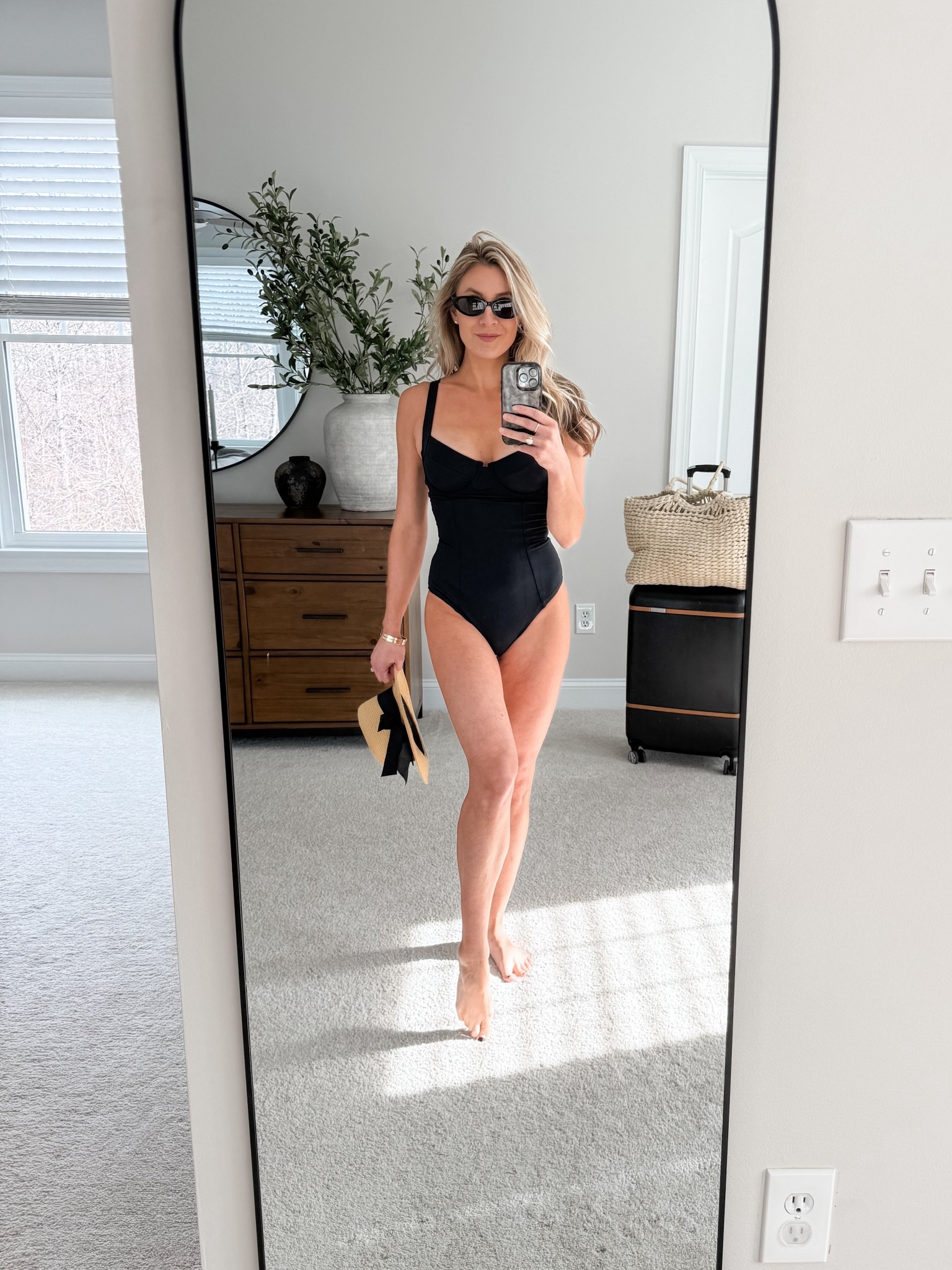 My new favorite one piece 😍 the picture doesn't do it justice! Thick, adjustable straps, tummy control, and high cut. 

#LTKTravel #LTKSeasonal #LTKmomlife