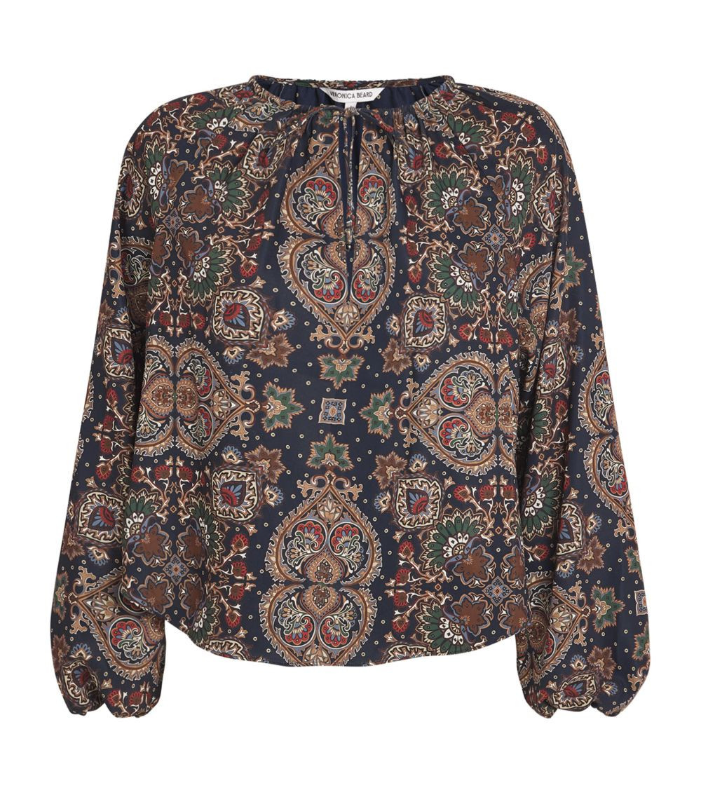 Satin Printed Solay Blouse | Harrods