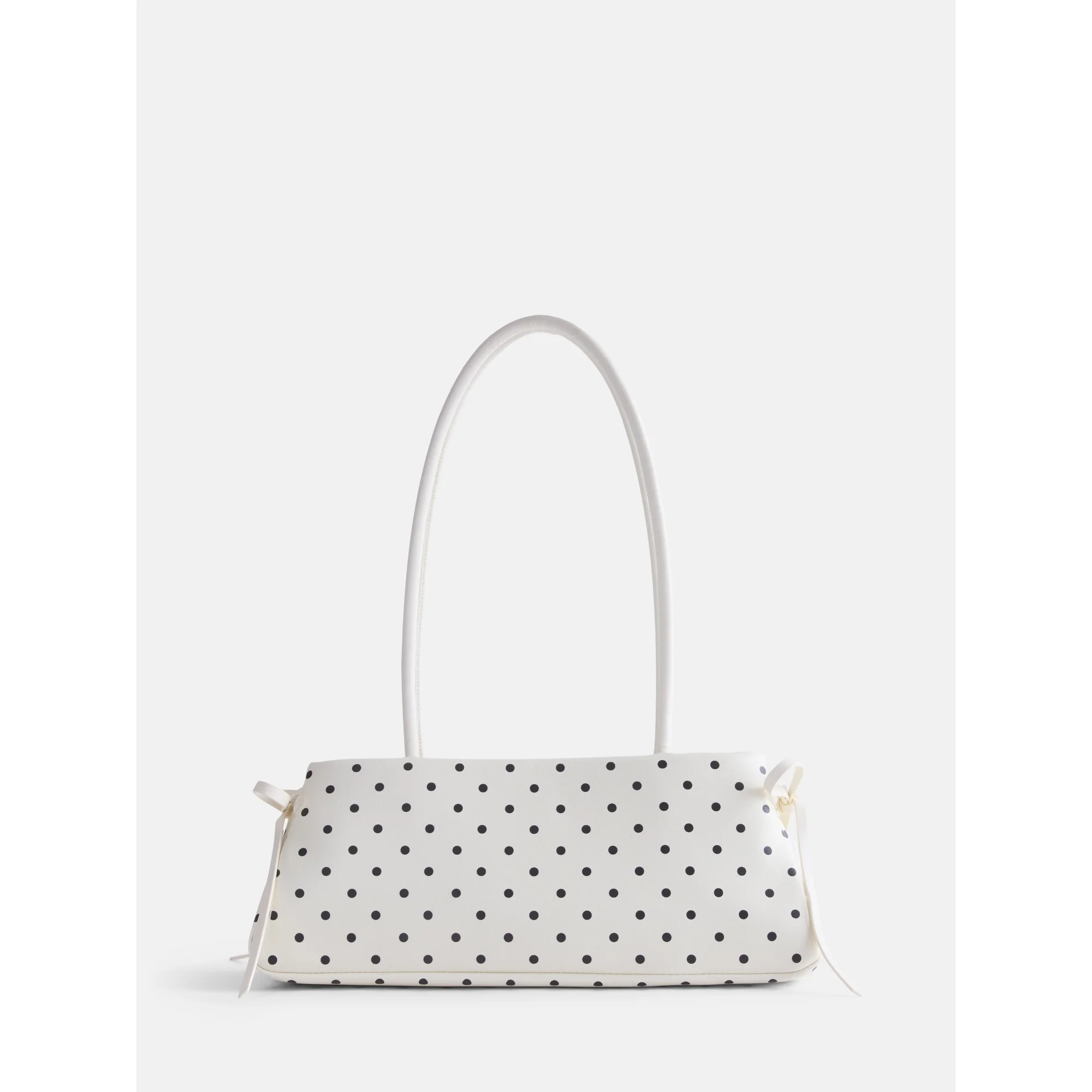 No Boundaries Women's Bow Shoulder Bag, Polka Dot | Walmart (US)