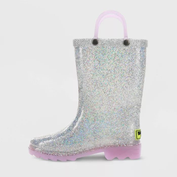 Toddler Girls' Western Chief Ozara Light-Up Rain Boots - Lavender | Target