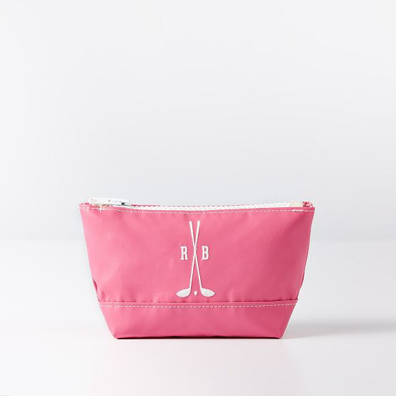Mark & Graham x Steele Waterproof Pouch, Small, Pink | Mark and Graham