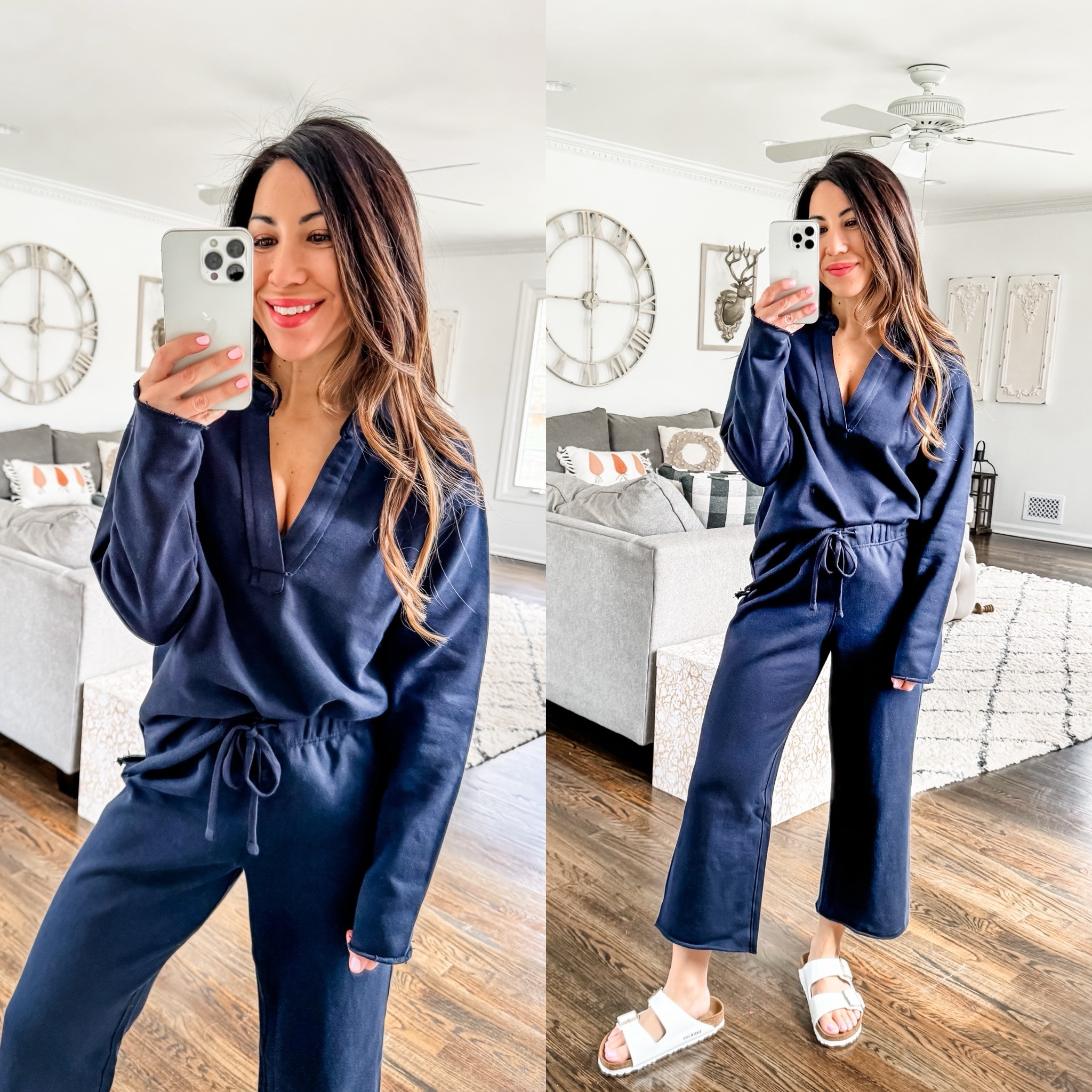 Splendid code: tammysp24. Xs pants, small polo sweatshirt. Travel outfit., matching sets. Cropped pants.

#LTKsalealert #LTKover40