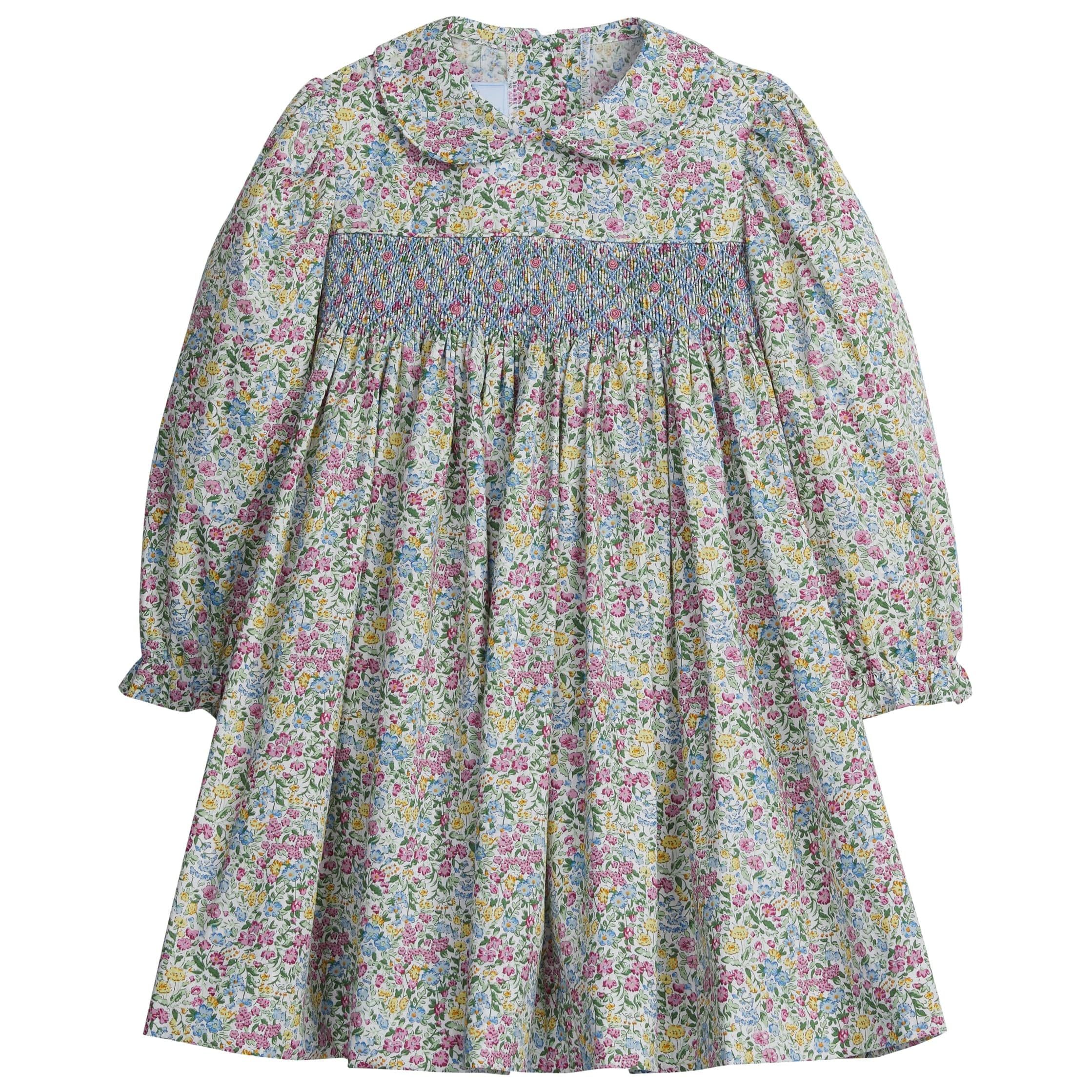 Kids Smocked Charlotte Dress - Little Girl's Outfits | Little English