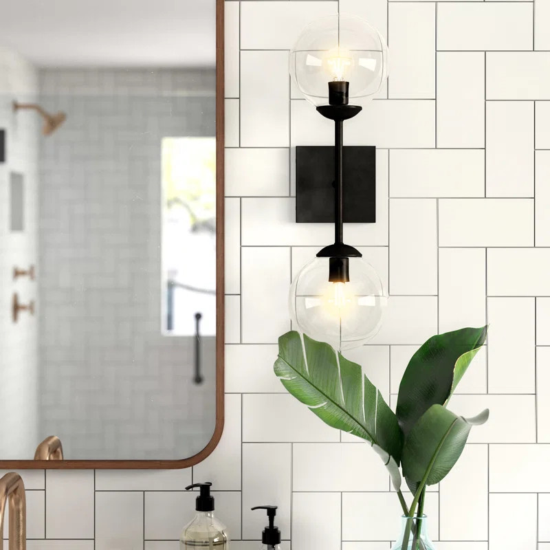 Amira 2 - Light Dimmable Black Up & Downlight | Wayfair North America