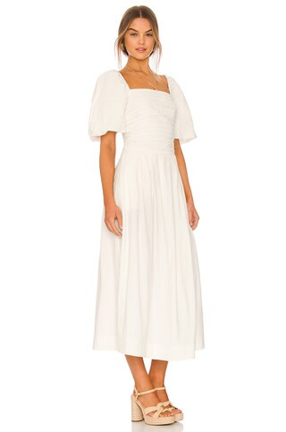 Free People Ain't She A Beaut Midi in Ivory from Revolve.com | Revolve Clothing (Global)