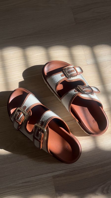 Chunky buckle sandals 

#LTKVideo #LTKtravel #LTKshoecrush