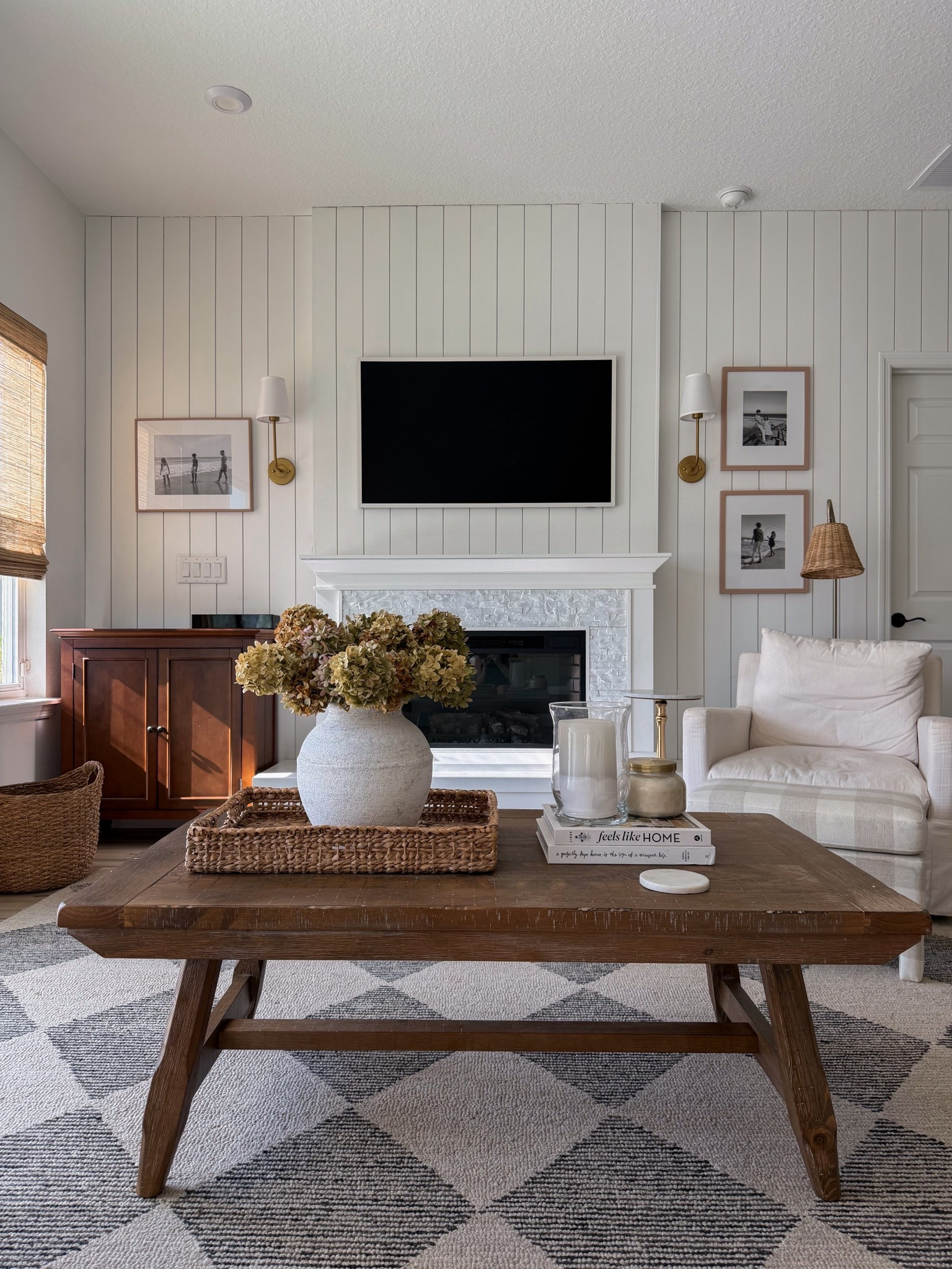 New cabinet 🤎 + also my woven shades are on sale and they stack with my code HOMEOFUANDME10 

#livingroom 

#LTKHome