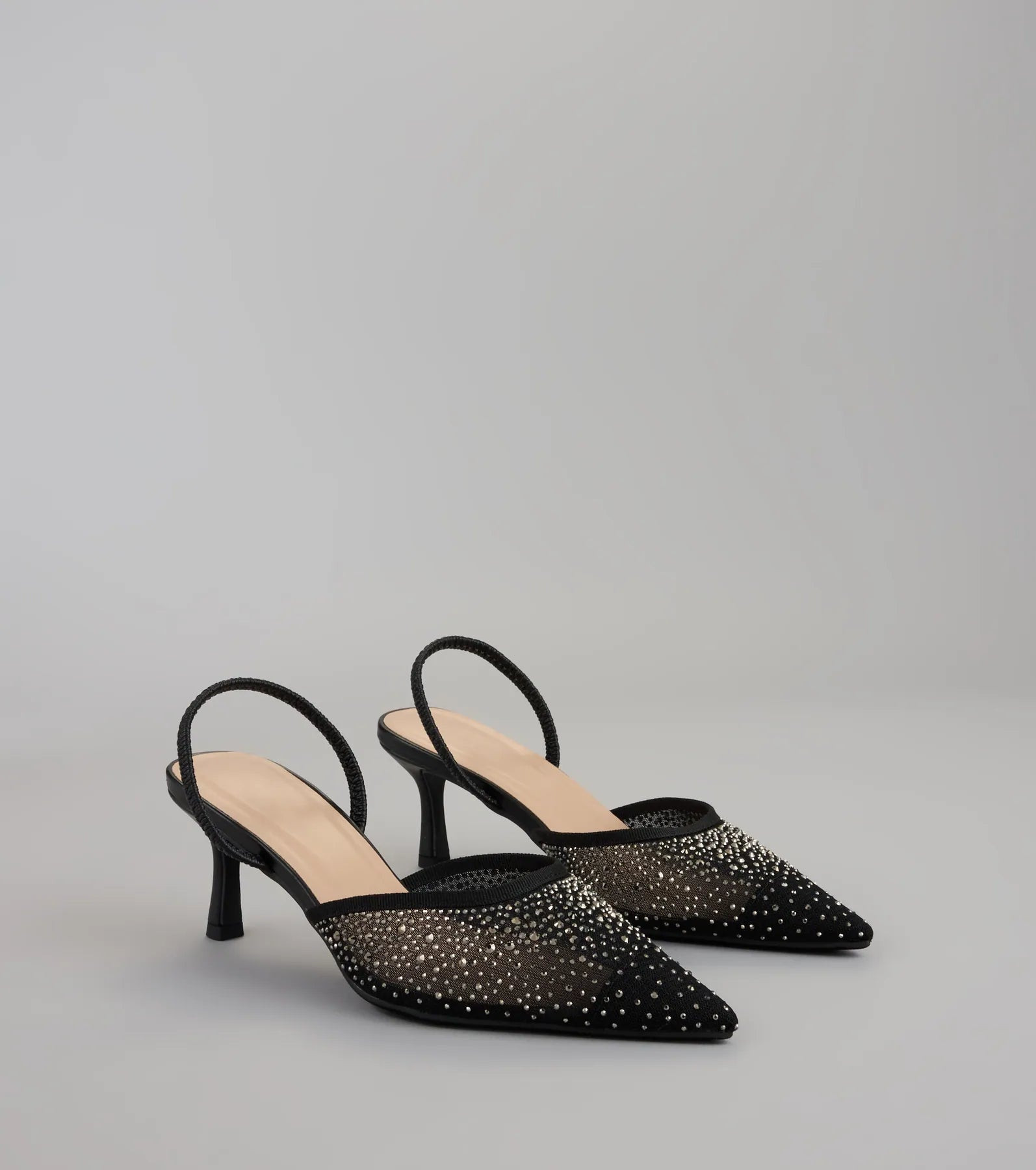 She Came to Sparkle Slingback Heels | Windsor Stores