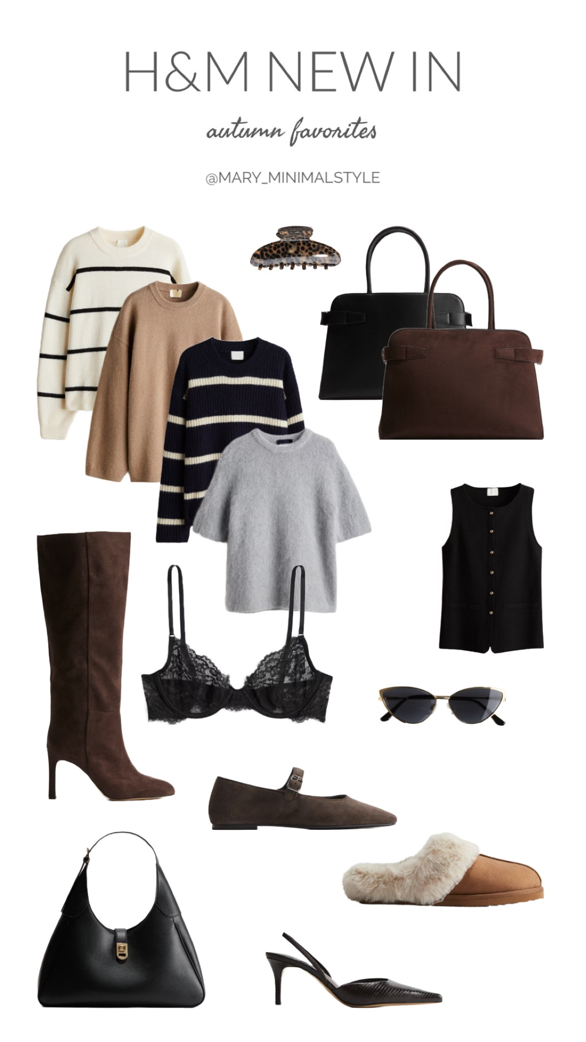 h&m new in | autumn favorites 🍂

#falltrends #autumnmusthaves #minimalstyle #highstreetdupes

#LTKbag #LTKautumn #LTKeurope