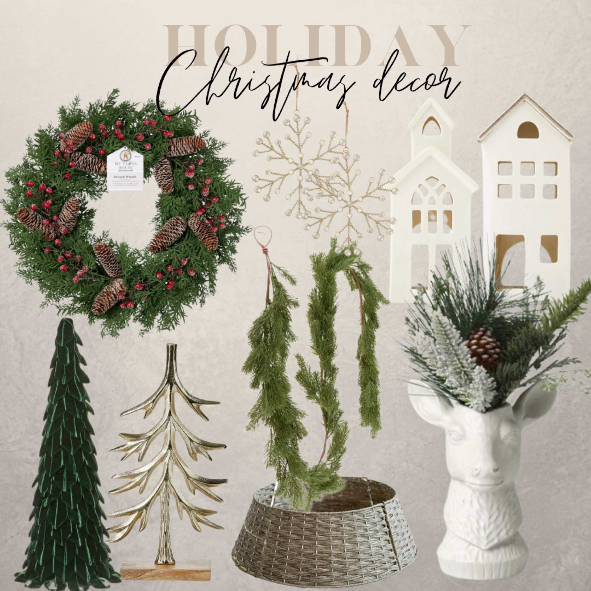 Holiday christmas decor

#LTKHoliday #LTKGiftGuide #LTKSeasonal