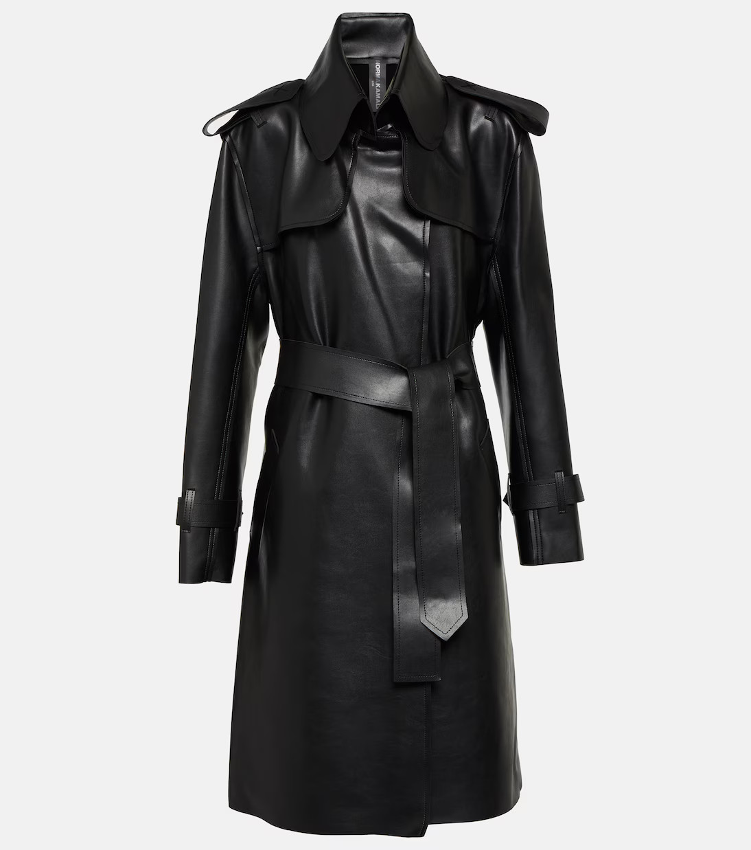 Faux leather trench coat | Mytheresa (US/CA)