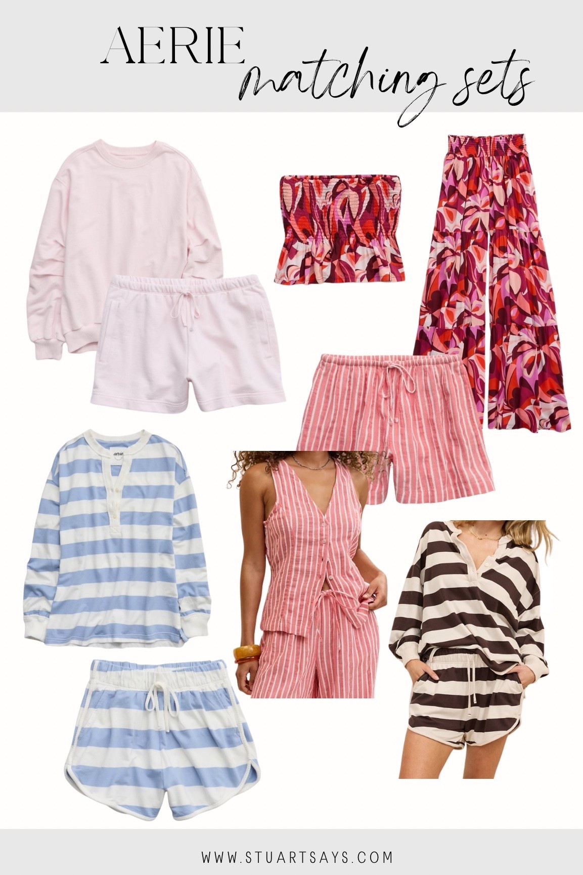Favorite matching sets from Aerie! 

#LTKgrwm #LTKootd