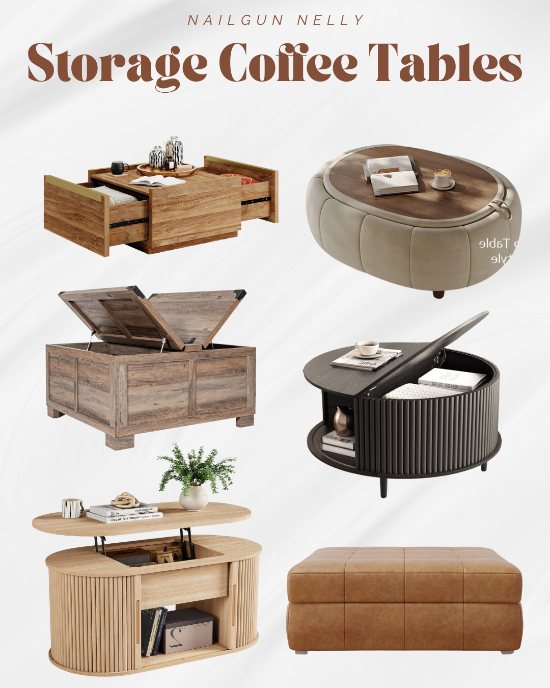 Storage Coffee Tables & Ottomans. Perfect for organizing toys, pillows, blankets, etc...  

 #LTKHome #LTKKids #LTKFamily