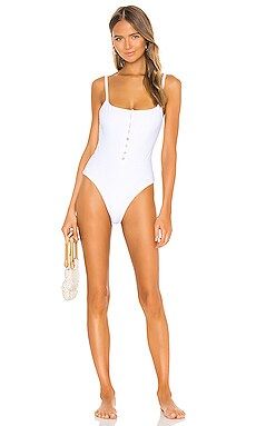 LPA Meadow One Piece in White from Revolve.com | Revolve Clothing (Global)