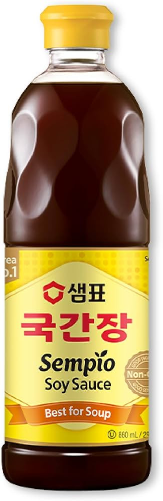 Sempio Soy Sauce for Soup (31.4fl oz) - Light, Savory Flavor Enhancer, Authentic Korean Asian Cui... | Amazon (US)