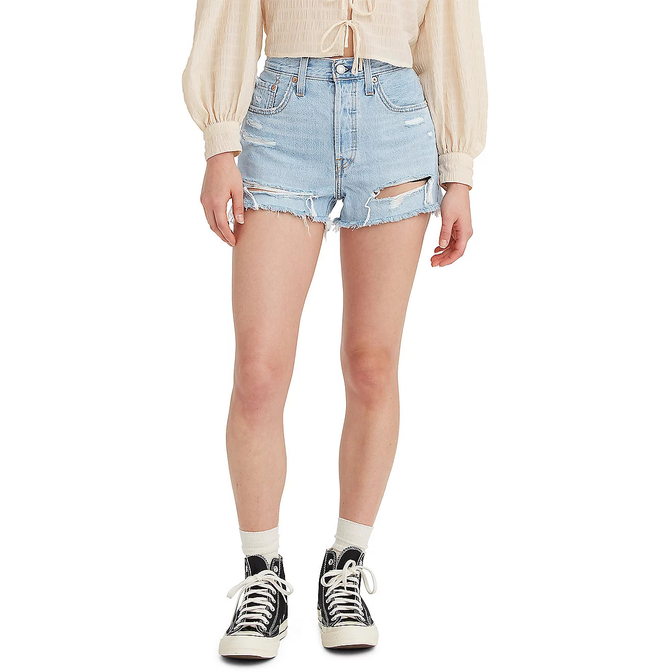Levi's Women's 501 Original High Rise Shorts 2.5 in | Academy | Academy Sports + Outdoors