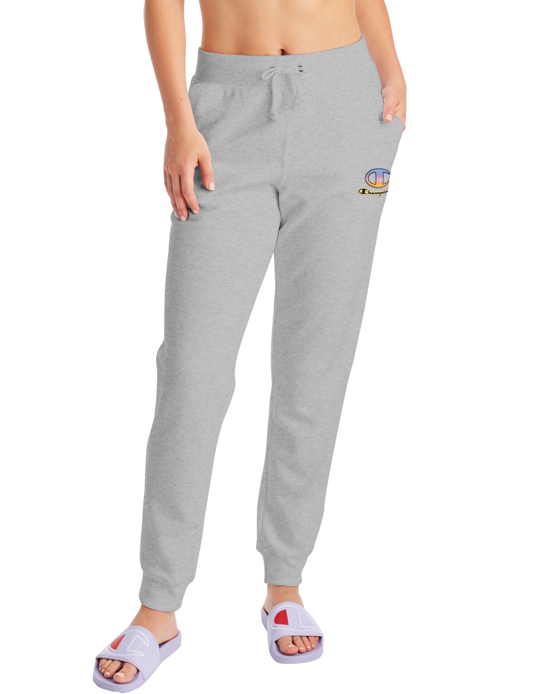 Powerblend Fleece Joggers, Ombre Logo Applique | ChampionUSA.com (Hanesbrands Inc.)