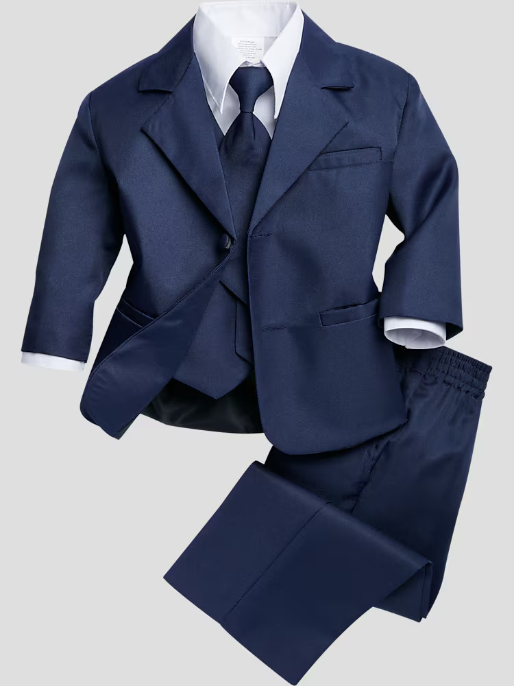 Peanut Butter Collection Toddler Tuxedo Suit Set | Toddler Tux | Men's Wearhouse | The Men's Wearhouse