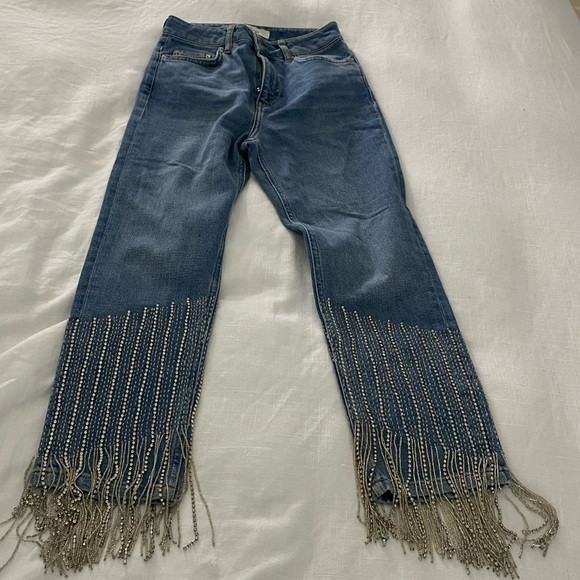 Topshop rhinestone jeans | Poshmark