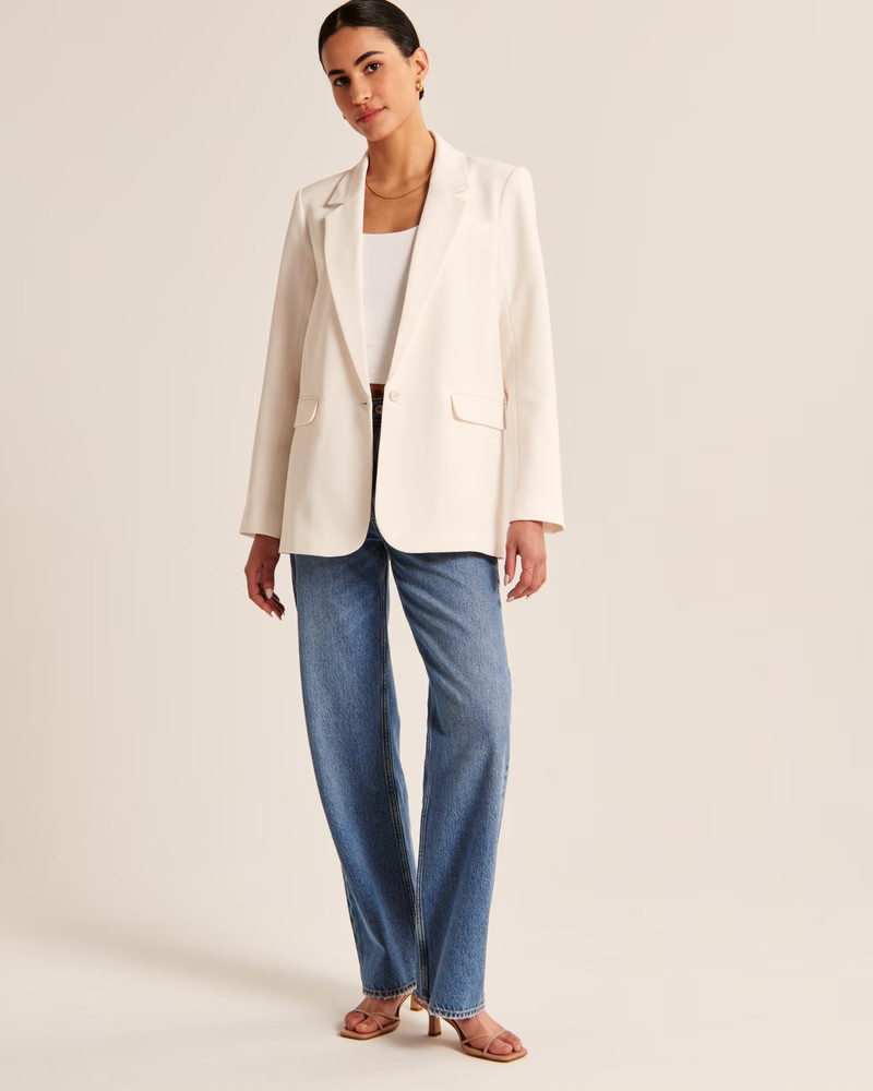 Classic Suiting Blazer | Abercrombie & Fitch (UK)