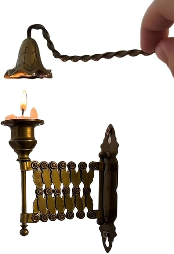 Wall Candle Holder,Candle Sconce Wall Mount,Candle Wall Sconces Kitchen Wall Decoration,Telescopi... | Amazon (US)