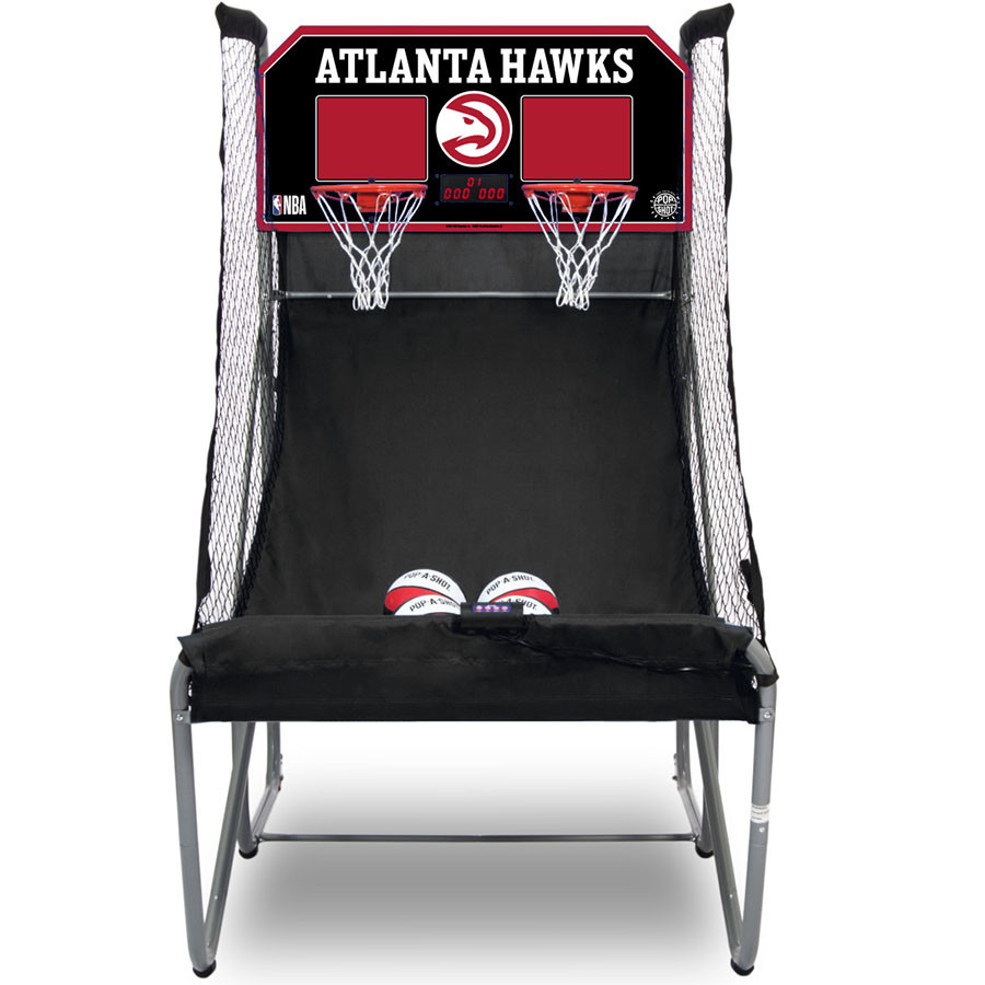 Pop-A-Shot Atlanta Hawks Home Dual Shot Basketball Game | NBA Shop