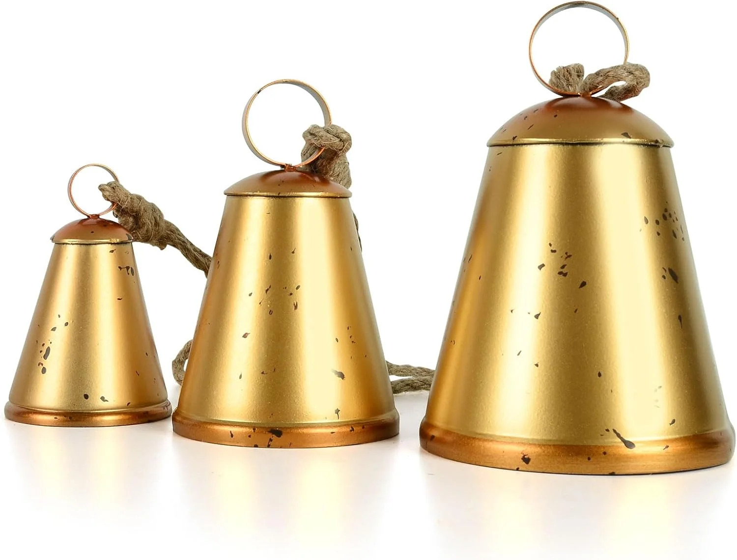 Christmas Bells, Brass Bell, Vintage Christmas Bells, Rustic Bells, Hanging Bells Christmas, Chri... | Walmart (US)