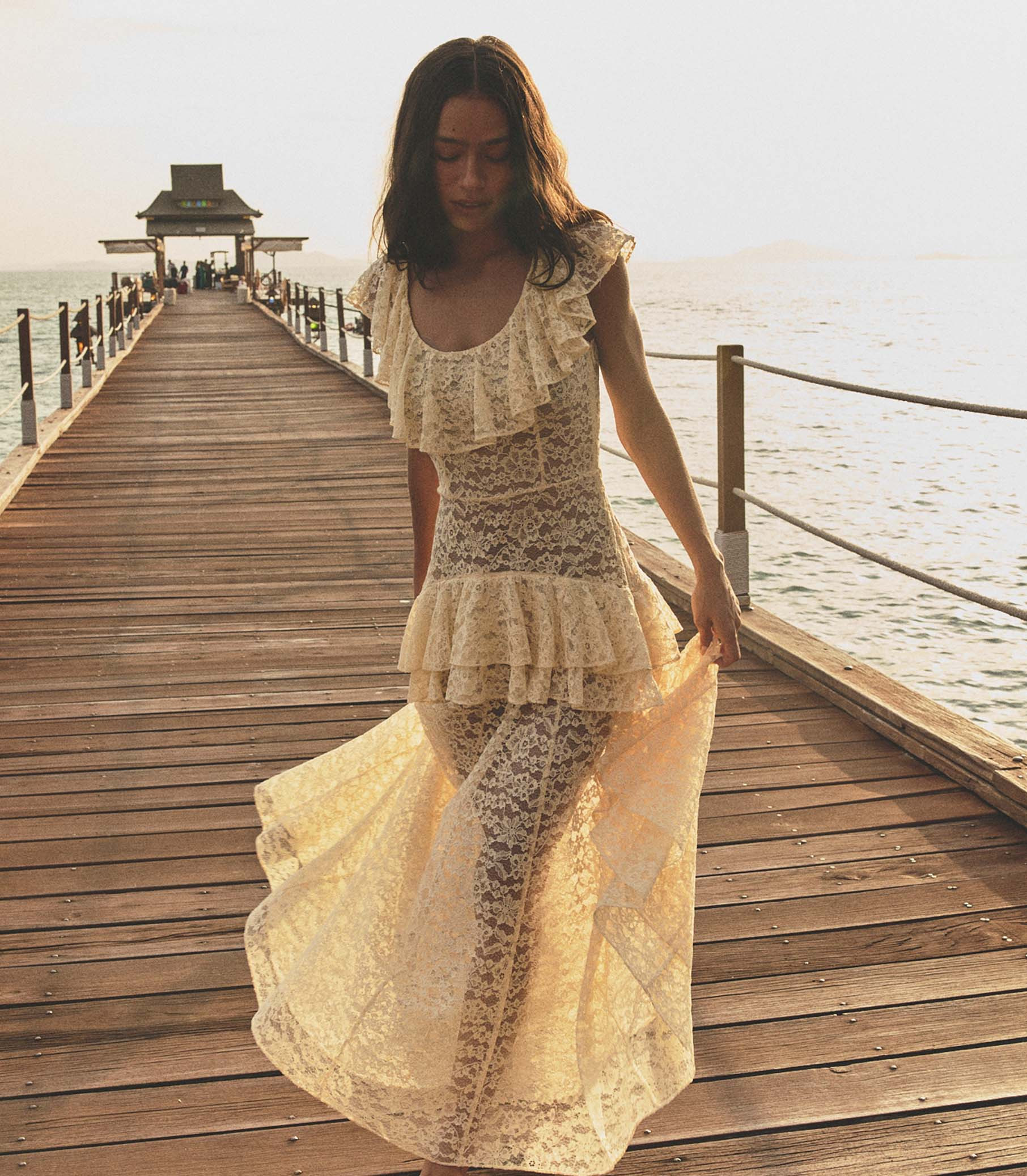 Costine Dress - Vanilla | D\u00d4EN | DOEN