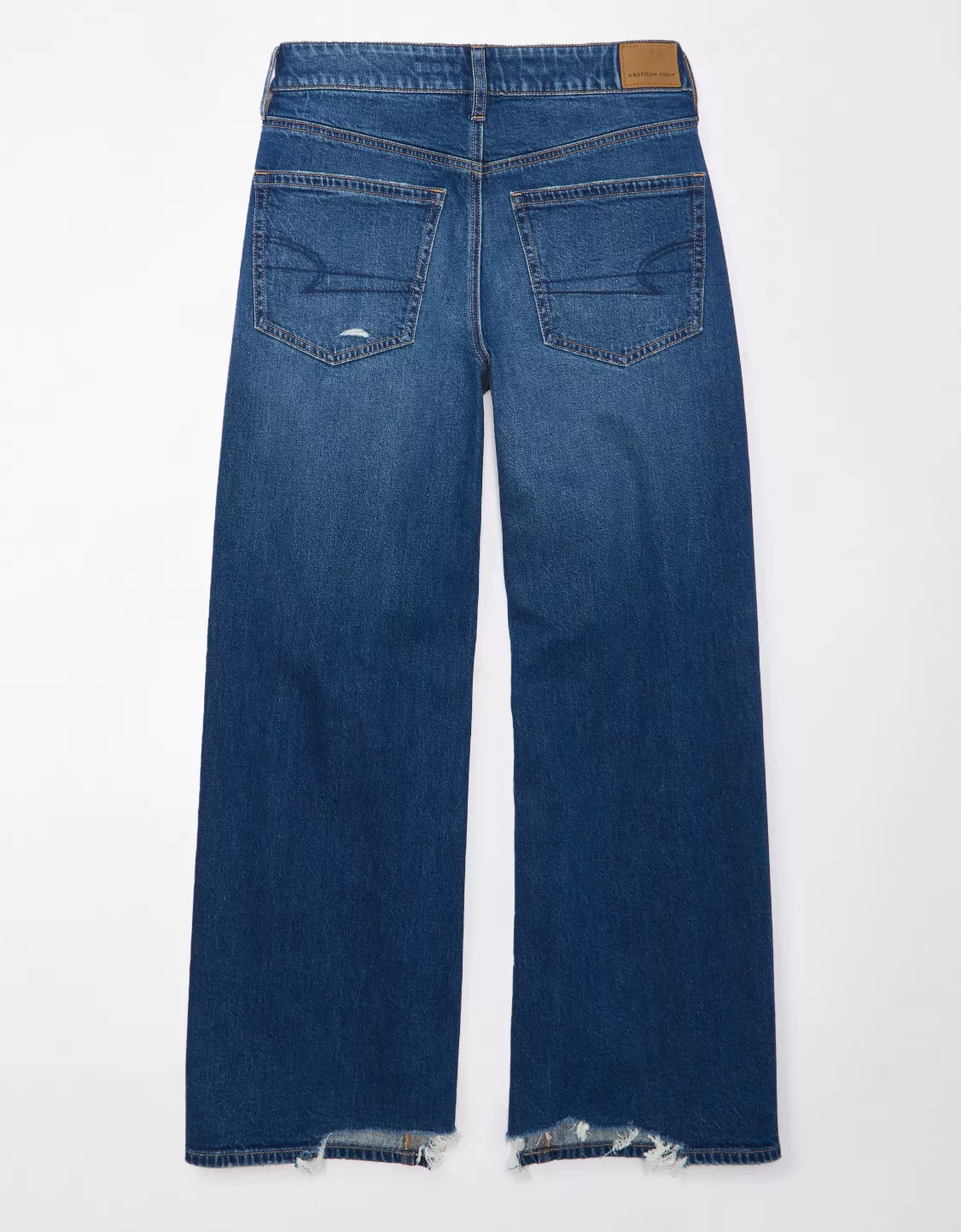 AE Strigid Super High-Waisted Baggy Wide-Leg Ankle Jean | American Eagle Outfitters (US & CA)