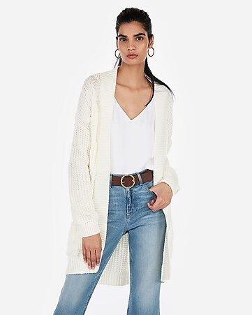 cable knit wedge cardigan | Express