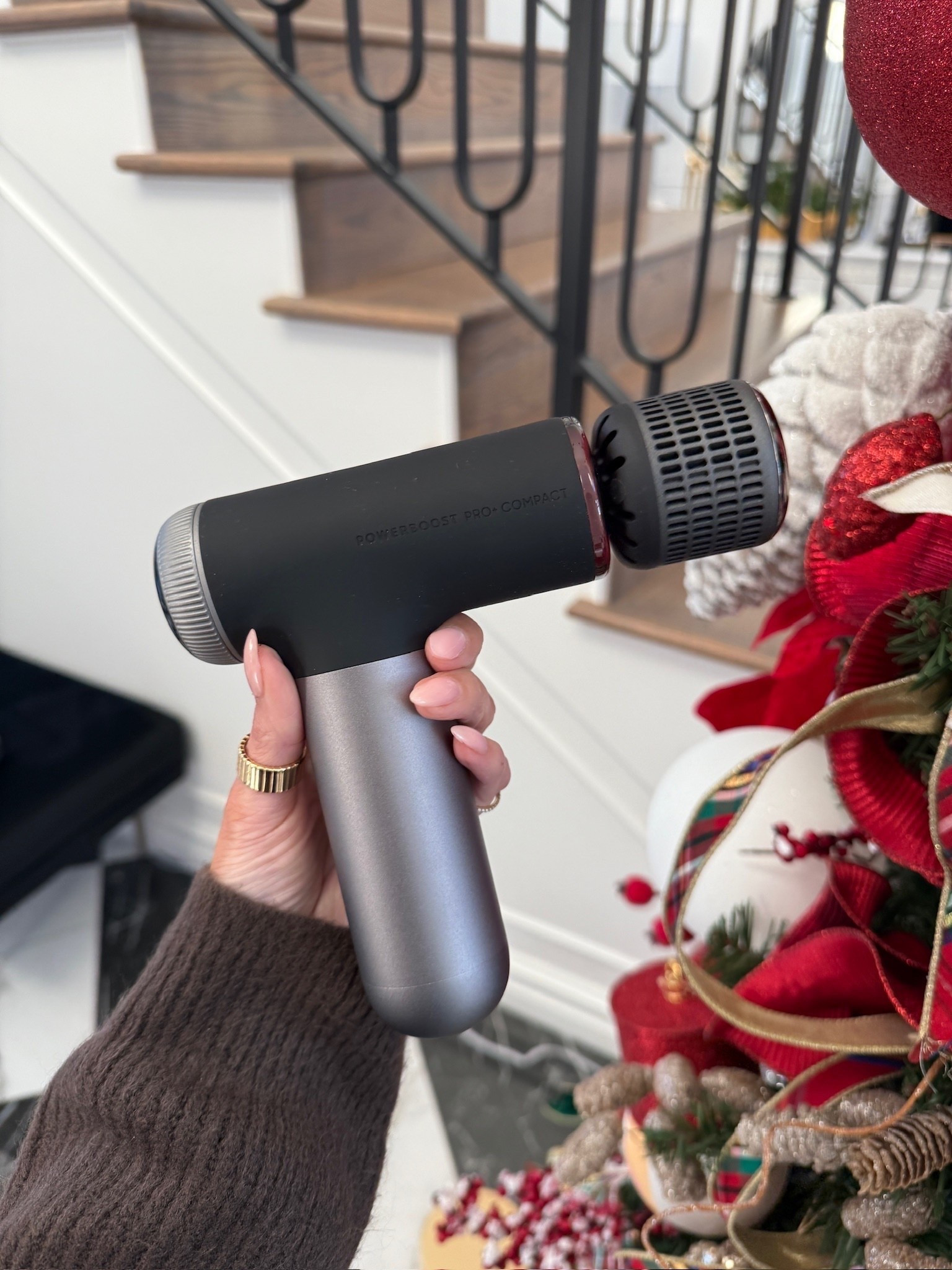 This theragun is on sale for Prime Day! You can grab it today for 25% off! 
This is the perfect gift to stash away for Christmas! ✨

Prime Day, Amazon Prime, Theragun, Sharper Image Powerboost Massage Gun, Prime Big Deal Days, Emily Ann Gemma