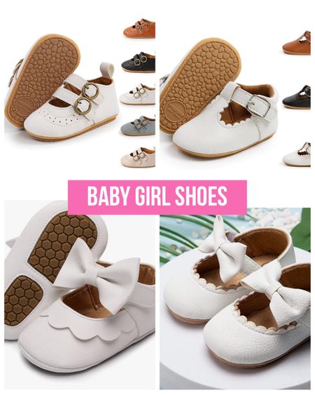 Baby girl crib shoes, grandmillennial baby shoes 

#LTKshoecrush #LTKfindsunder50 #LTKbaby