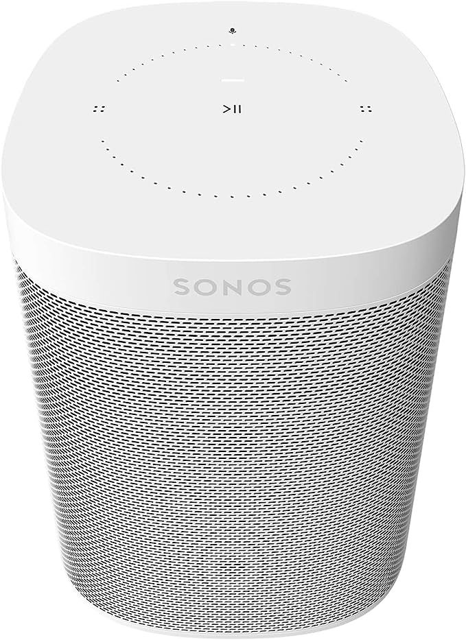 Sonos One (Gen 2) - Voice Controlled Smart Speaker with Amazon Alexa Built-In - White | Amazon (US)