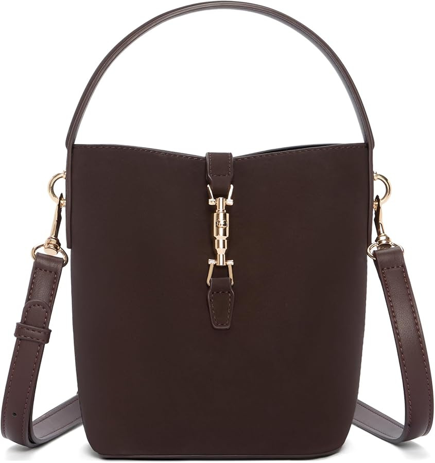 BOSTANTEN Crossbody Bucket Shoulder Bags for Women Vegan Leather Purse Small Cross Body Handbag M... | Amazon (CA)