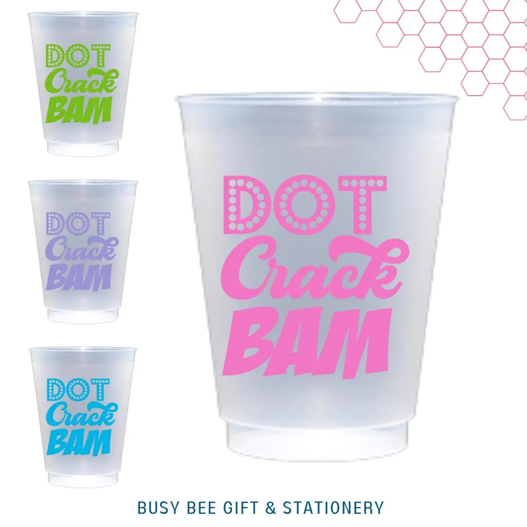 Dot Crack Bam Mahjong Shatterproof Frost Flex Cups | Set of 8 - Etsy | Etsy (Global)