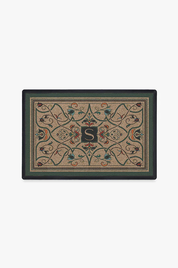 Maeva Monogram Doormat | Ruggable | Ruggable