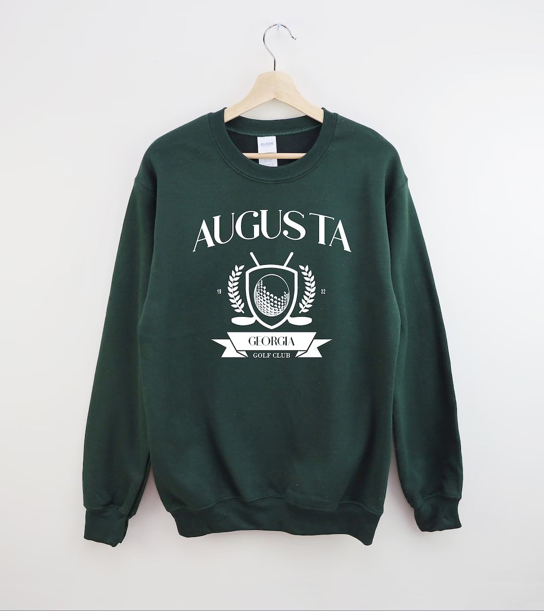 Augusta Vintage Style Unisex Sweatshirt | Augusta Georgia Golfing Crewneck Sweatshirt | Augusta S... | Etsy (US)