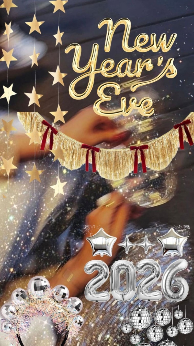 New Year’s Eve decor & party supplies 


NYE, party, gold and silver, party, 2026, happy 2026, 2026 trends, NYE decor, NYE hat, NYE headbands, balloons, tassels, glitter, happy new year beautiful, glittery, shiny, 

#LTKGiftGuide #LTKHoliday #LTKdayinmylife
