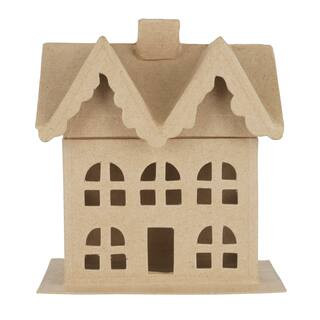 6" Paper Mache House Décor by Recollections™ | Michaels | Michaels Stores